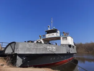 Открыта паромная переправа