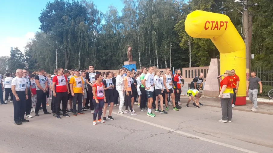 Члены профсоюза приняли участие в забеге "100 красивых мест Нижегородской земли"