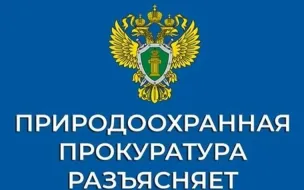 Нижегородская межрайонная природоохранная прокуратура разъясняет